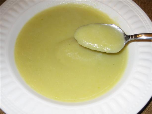 Leek and Potato Soup. Photo by Halcyon Eve