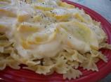 Pasta With Lemon Zucchini Sauce