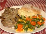 Smothered Cube Steak With Mushrooms-N-Gravy