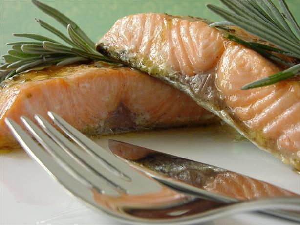 Grilled or Baked Salmon With Lavender. Photo by Thorsten