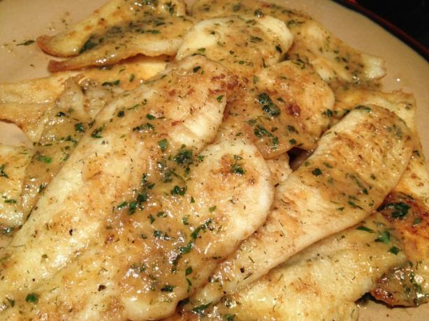 Easy Pan Fried Sole Fish With Lemon-Butter Sauce. Photo by IHeartAlaska