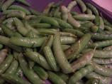 Roasted Sugar Snap Peas. Photo by Reddyrat