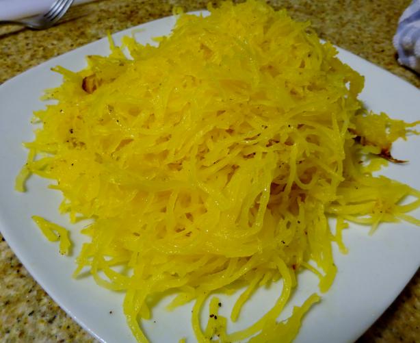 Properly Prepared Spaghetti Squash. Photo by Bonnie G #2