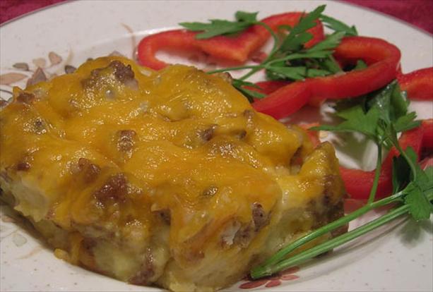 Sausage Breakfast Casserole. Photo by Lavender Lynn