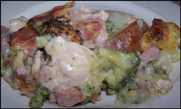 Chicken Cordon Bleu Casserole. Photo by kzbhansen