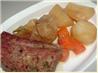 Crock Pot Apple and Brown Sugar Corned Beef
