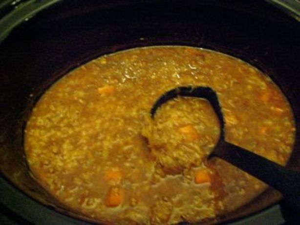 Spicy Ground Beef and Vegetable Soup. Photo by SmoochTheCook