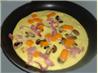 Ham, Mushroom and Cheese Omelette