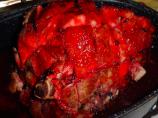 Candy Apple Glazed Ham
