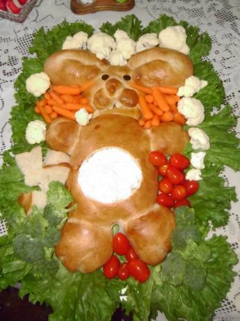 Bunny Bread W/Dip in Tummy!. Photo by najones1315