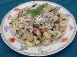 Pesto-Alfredo Cheese Tortellini W/ Grilled Chicken
