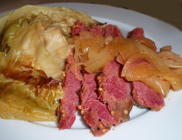 Crock Pot Corned Beef and Cabbage. Photo by Bergy