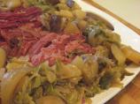 Crock Pot Corned Beef and Cabbage