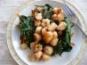 Seared Scallops and Spinach Salad