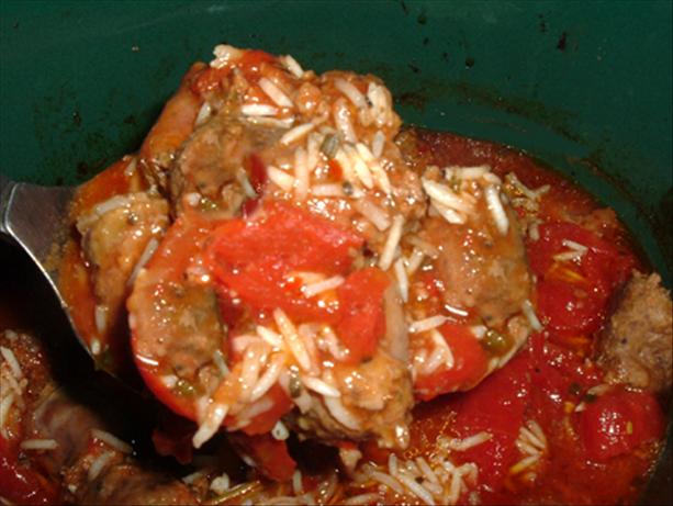 Crock Pot Italian Sausage Dinner. Photo by Bergy