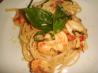Pasta with Shrimp in Tomato Cream