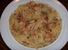 Pasta with Shrimp in Tomato Cream