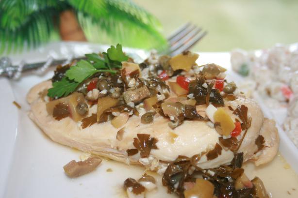 Chicken With Olives and White Wine Sauce. Photo by **Tinkerbell**