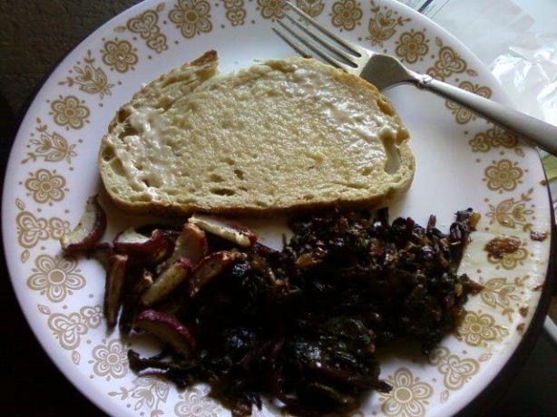 Perfect Southern Greens (Kale, Beet, Collard Greens, Mustard). Photo by FitWitch