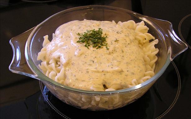 Tofu ' Creamy' Pasta Sauce. Photo by Houmous Monster