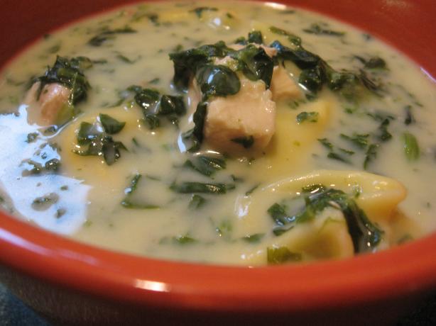 Creamy Chicken-Spinach Soup. Photo by HisPixie