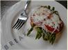 Asparagus Melt With Pesto Spread. Recipe by ms_bold