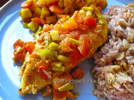 Garam Masala Chicken. Photo by Annacia