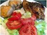 Very Simple Oven Fried Chicken -- Low Fat