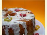 Tie-Dyed Angel Food Cake. Photo by Chef Mommie