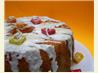 Tie-Dyed Angel Food Cake