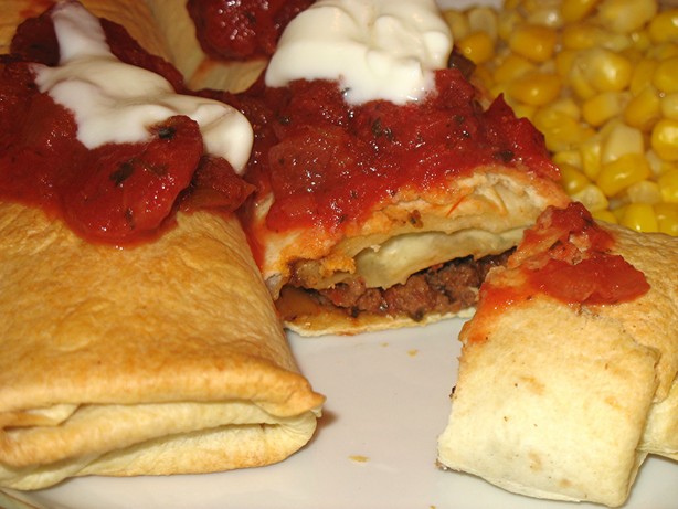 Streamlined Chimichangas. Photo by Lori Mama