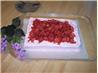 Double Strawberry White Chocolate Shortcake. Recipe by Redneck Epicurean