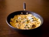 Cheese Frittata With Mushrooms and Dill