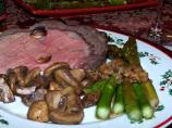 Glazed Rosemary Honey Mushrooms