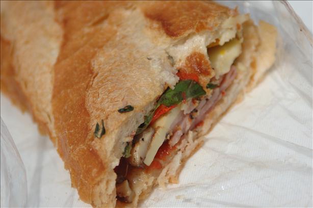 Pressed Picnic Sandwich. Photo by Ingy