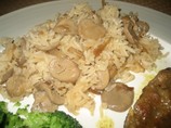 Mushroom Rice for a Crowd