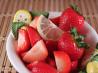 Strawberries With Lemon-Honey Syrup