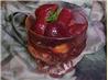 Strawberries With Lemon-Honey Syrup
