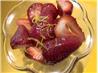 Strawberries With Lemon-Honey Syrup
