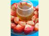 Strawberries With Lemon-Honey Syrup