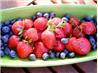 Strawberries With Lemon-Honey Syrup