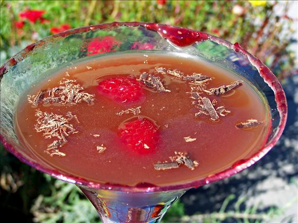 Sweet Chocolate Raspberry Martini. Photo by Rita~