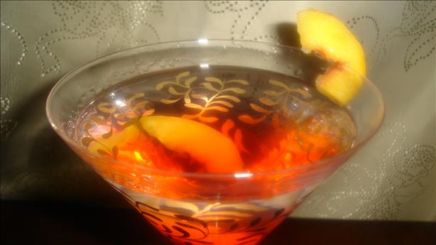 Peach Pie Martini. Photo by Jessica K