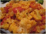 Calorie Wise Curried Cauliflower