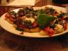 Grilled Peppers With  Mozzarella & Caper-Basil Vinaigrette. Recipe by Sharon123