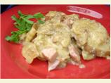 Creamy Ham and Potatoes. Photo by lets.eat