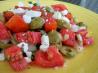 Summer Tomato Salad. Recipe by Tasty Tidbits