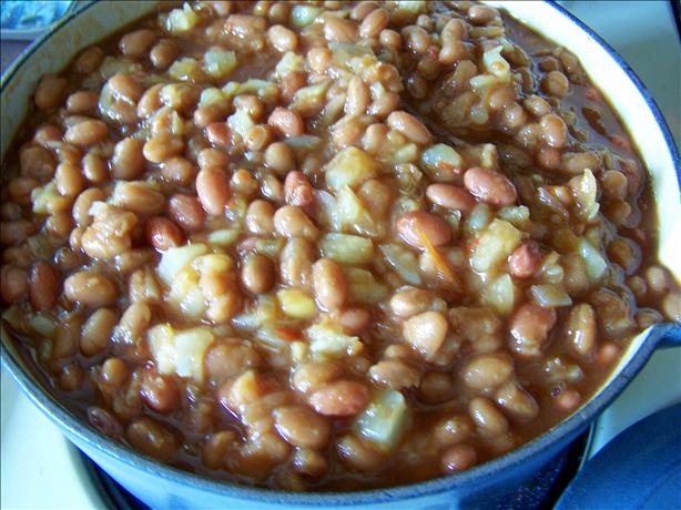 Bourbon Baked Beans. Photo by Rita~