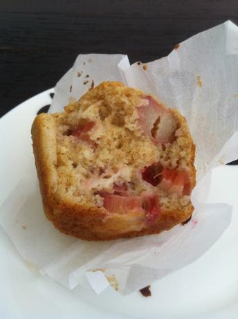 Rhubarb Muffins. Photo by okau