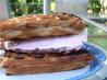 Waffle Ice Cream Sandwiches With the Works!